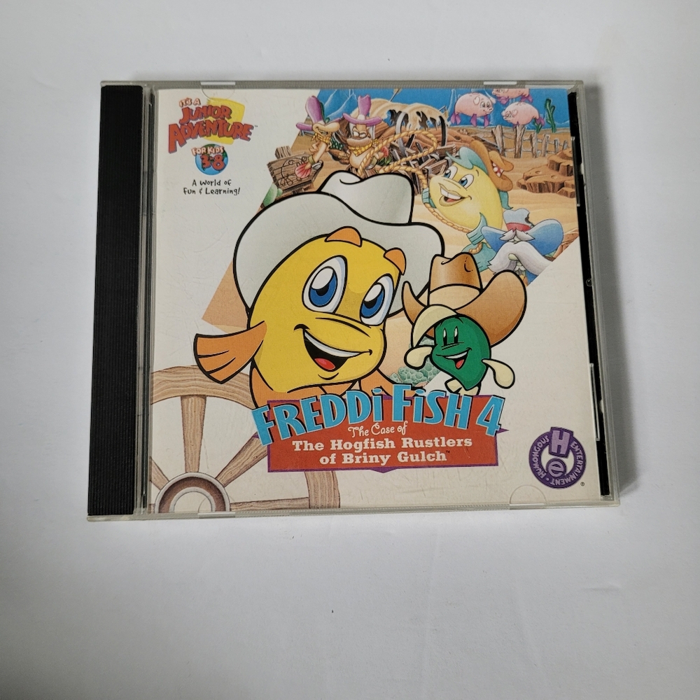 Freddi Fish 3 & 4 CD-ROM Set of 2